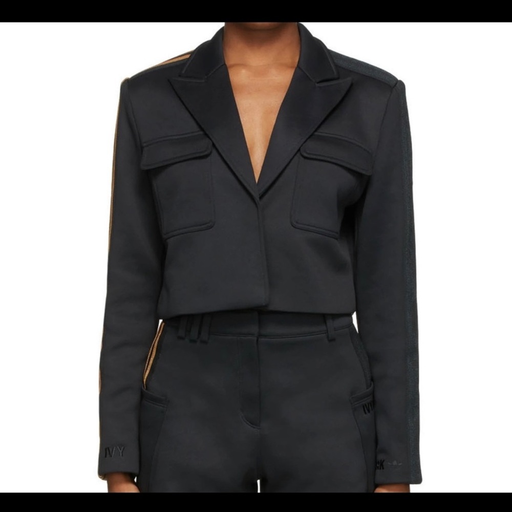 Ivy Park x Adidas discontinued cropped blazer